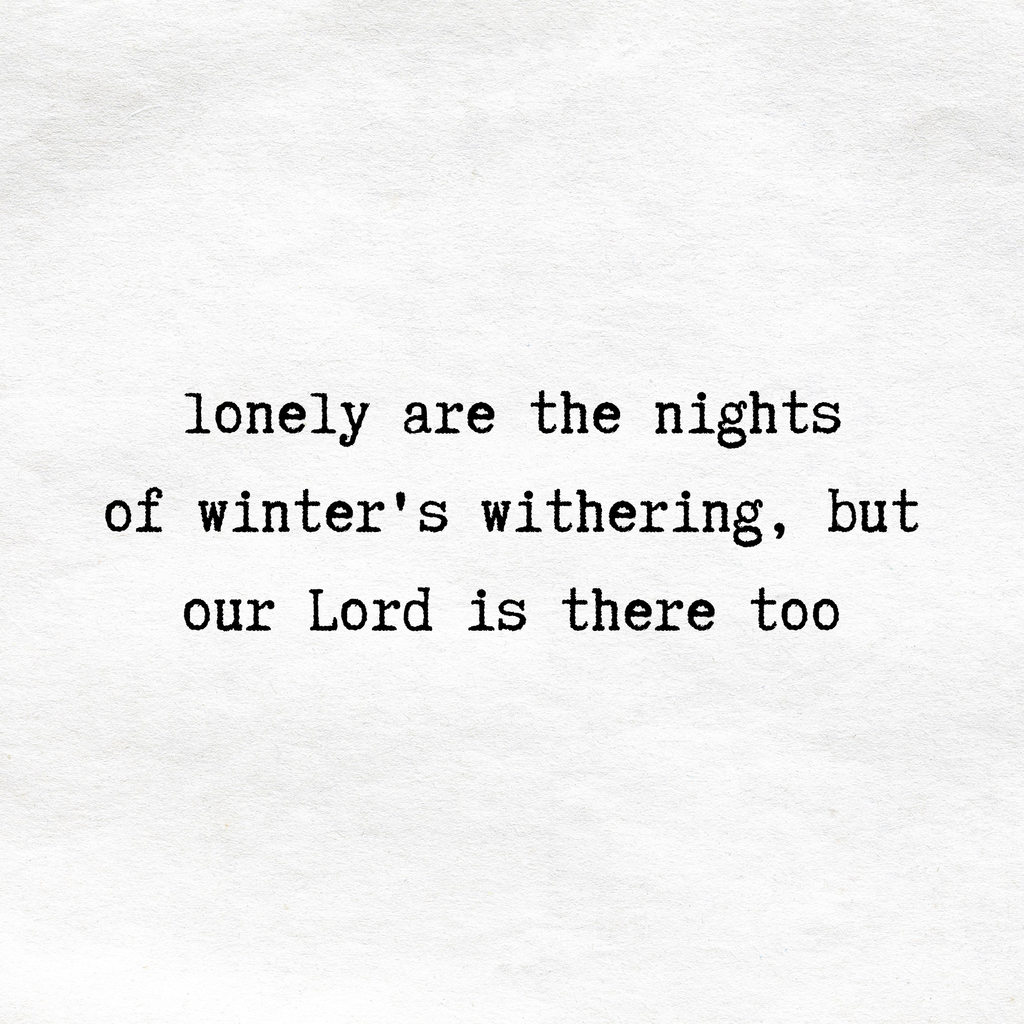 winter's withering